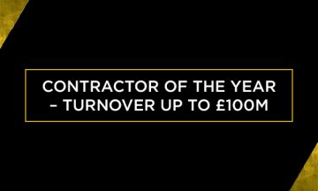 Contractor of the Year – turnover up to £100m