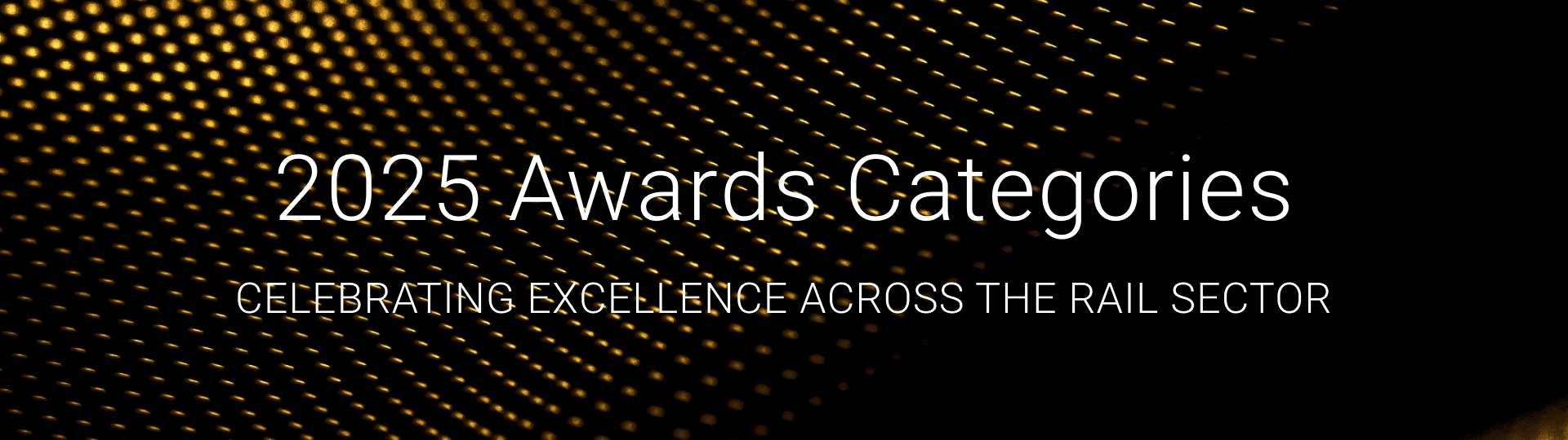 Award Categories - Web Banner