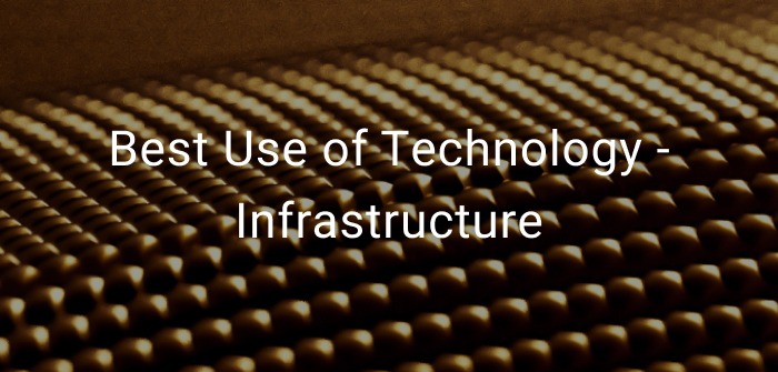 Best use of Technology INFRASTRUCTURE - category page