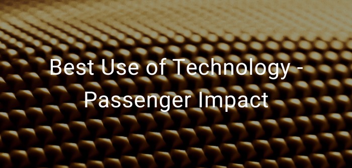 Best use of Technology PASSENGER IMPACT - category page