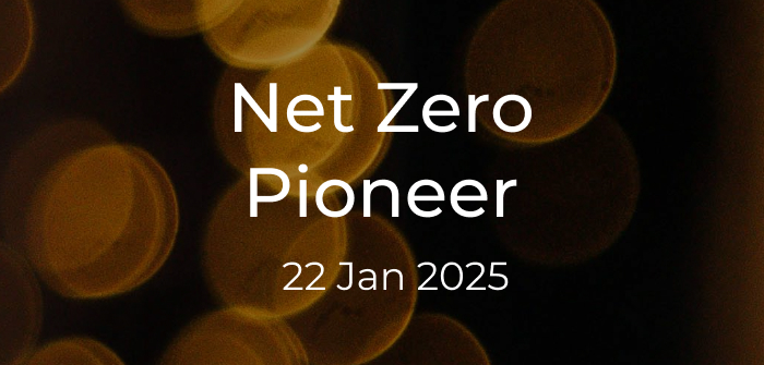 Net zero pioneer