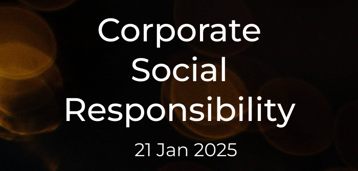 Corporate social responsibility